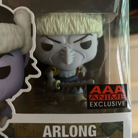 Funko AAA Anime Exclusive Arlong Figure - White and Purple 1779 - Picture 12 of 12